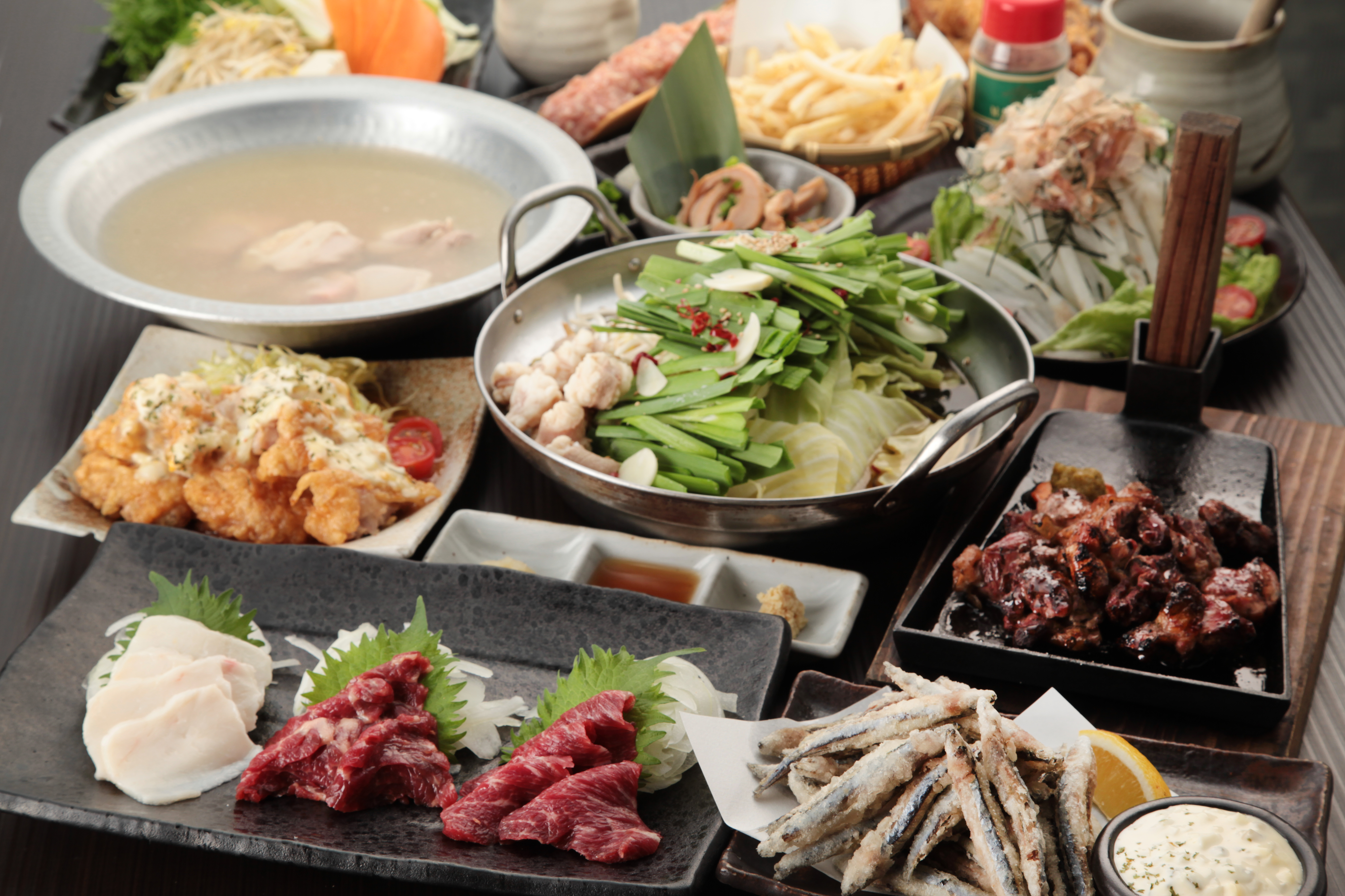 灯 武蔵小杉本店の九州料理を楽しむ4,950円飲み放題コース